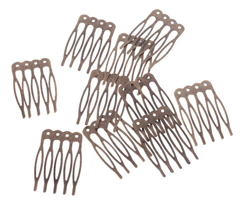 Hair Comb Diy Crafts 2.7cm Bronze 2.7cm Bronze 2.7cm