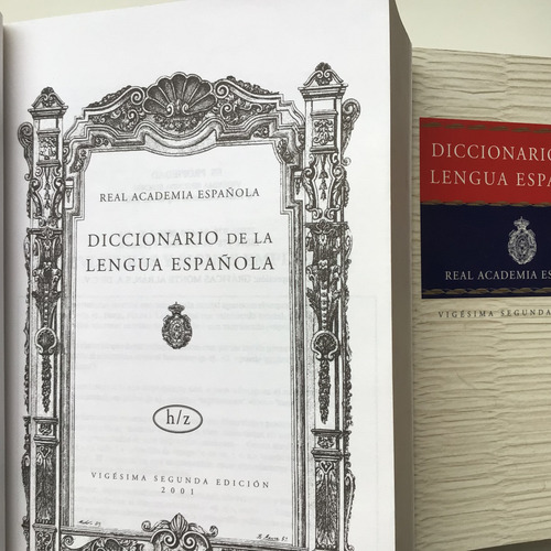 Diccionario De La Lengua / Real Academia Española 22 Ed 2009 (Usado)