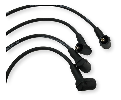 Imagen 5 de 8 de Kit Cables+bujias+bobina Volkswagen Fox 08/ 1.6