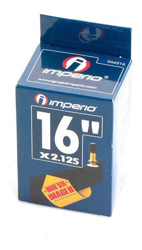 Imagen 3 de 3 de Camara Para Llanta De Bicicleta Rodada 16x1.25