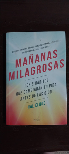 Mañanas Milagrosas - Hal Elrod. Libro Excelente Estado