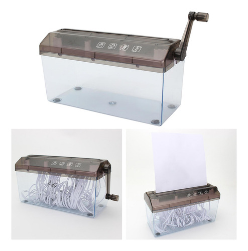 Trituradora De Mano Portátil, Papelería De Escritorio,