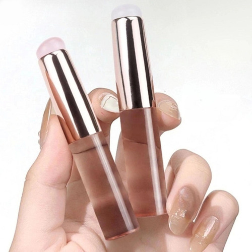4 Pincel De Silicona Para Labios, Sombra De Ojos, Cepillo