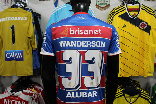 Camiseta Fortaleza De Brasil 2021 #33 Wanderson Talla M 