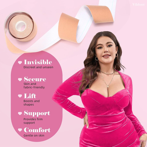Kit De Cinta Para Senos - Cinta Para Levantamiento De Senos