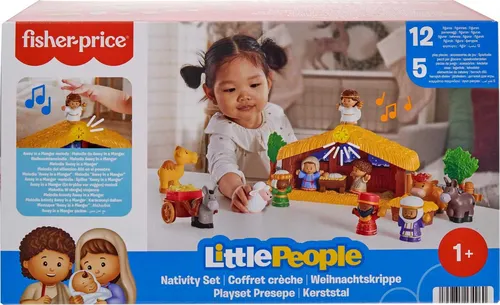 Set De Belén Fisher-price Little People Con 12 Figuras