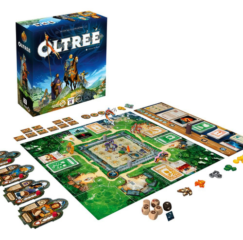 Oltree + 2 Expansões Jogo De Tabuleiro Across The Board