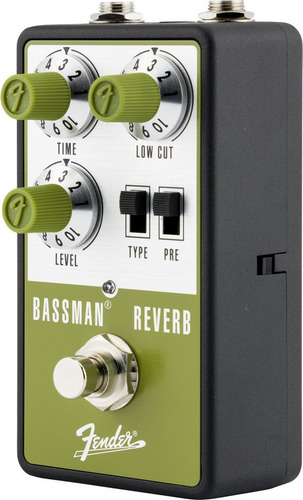 Pedal Fender Bassman Reverb 023-4613-000 Color Verde Lima