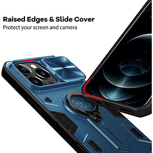 Funda Para iPhone 13 Pro 6.1 Pulgada Azul 6.1 Pulgada Camshi
