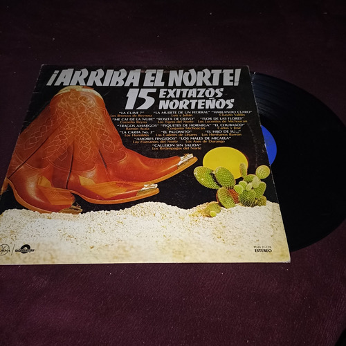 Arriba El Norte 15 Exitazos Norteños Lp Vinil Gamma 1982