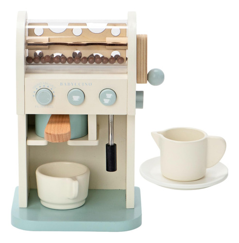 Set De Juego Para Niños Toodly Wooden Para Hacer Café Con Mo