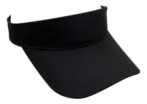 Visera Lisa Curva Gabardina Calidad Cierre Velcro Premium 