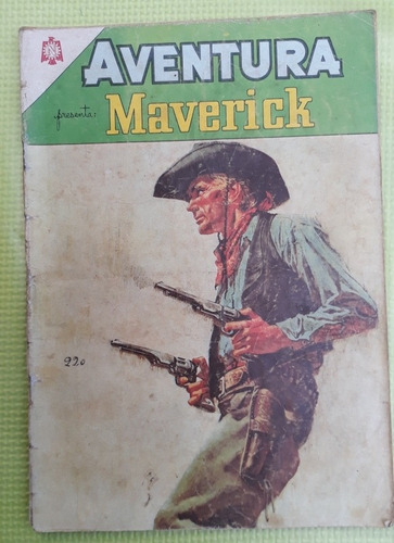 Comic Aventura Maverick/ N°350novaro/ 1964.