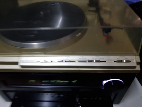 Tornamesa Gradiente Ds-40 Toca Bien Detalles En Mecanismo Beige (Usado)