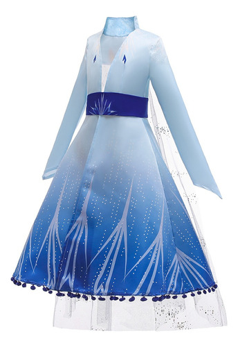  Vestido Disfraz De Elsa Frozen Niñas