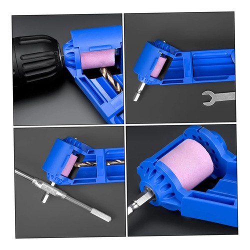 13 Piezas Afilador De Brocas Portátil Juego De Brocas