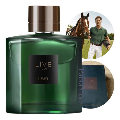 Live Polo Perfume Hombre 100ml Herbal Aromaticò L'bel