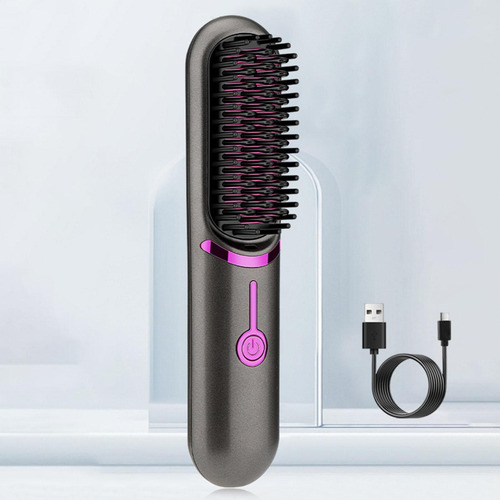 Alisador De Pelo Con Peine Caliente Con 3 Niveles De
