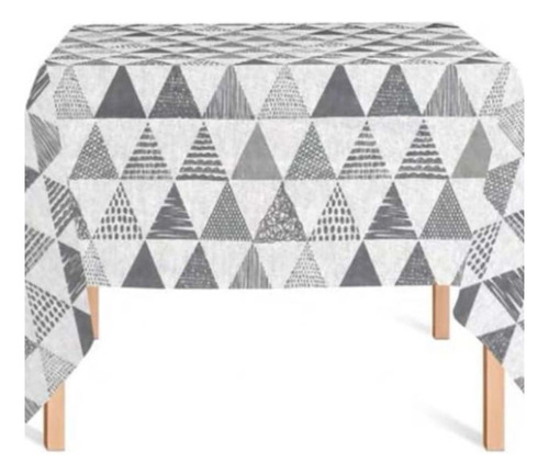 Mantel Para Mesa Rectangular De Lino De Algodón 140x220cm