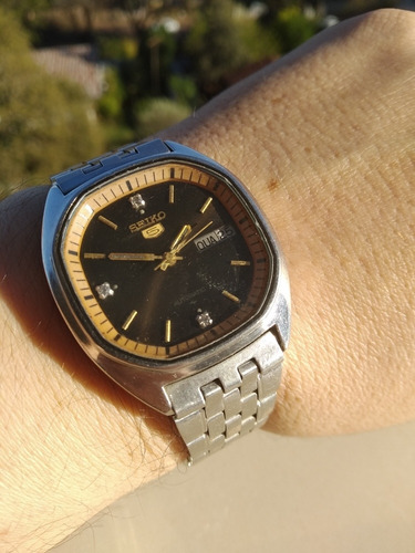 Radiante Seiko 7009-8210 Automático Losango Fabricado 09/80