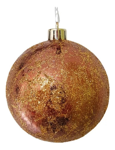 Esferas Decorativas Navideñas Coleccion Bronce Holiday Time