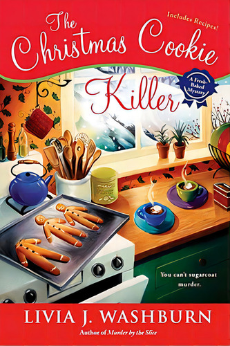 The Christmas Cookie Killer, De Washburn, Livia J.. Editorial New Amer Lib, Tapa Blanda En Inglés