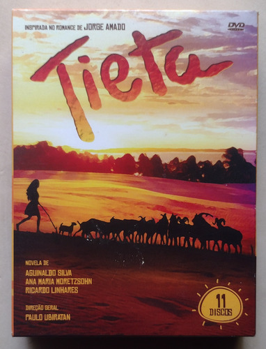 Dvd Tieta 1989 Teledramaturgia Box Original Completo 11 Dvds (Usado)