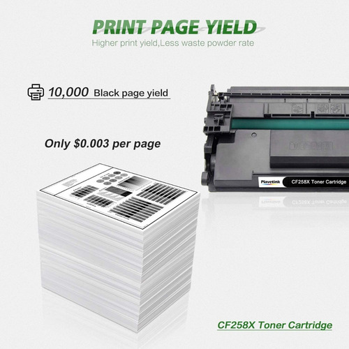 Toner Hp 58x 58a Cf258a Hp M428fdw M404 10 Mil Impresiones