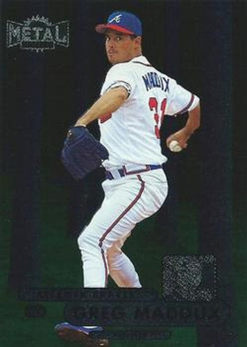 Mlb Greg Maddux - Metal Universe 1998 # 133