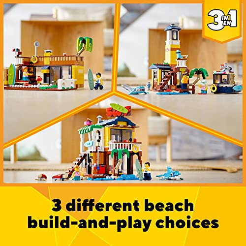 Casa De Playa Lego Creator 31118 Para Surfistas 3 En 1