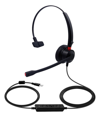 Bx Auriculares Con Cable Usb Con Micrófono Y Reducción De