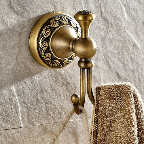 Set De 4 Accesorios Para Baño Bronce Antiguo Wincase -73vdc