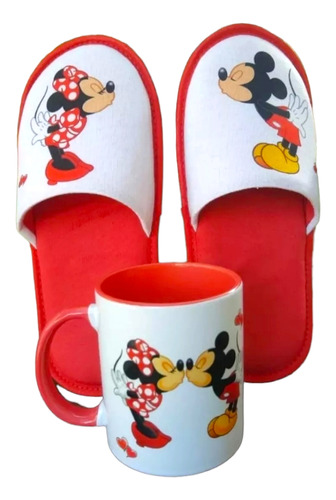 Caneca E Pantufa Personalizada Dia Dos Namorados Muito Lindo