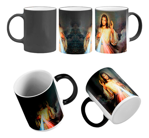 Caneca Mágica Arte Milagre De Jesus Estilo Pintura