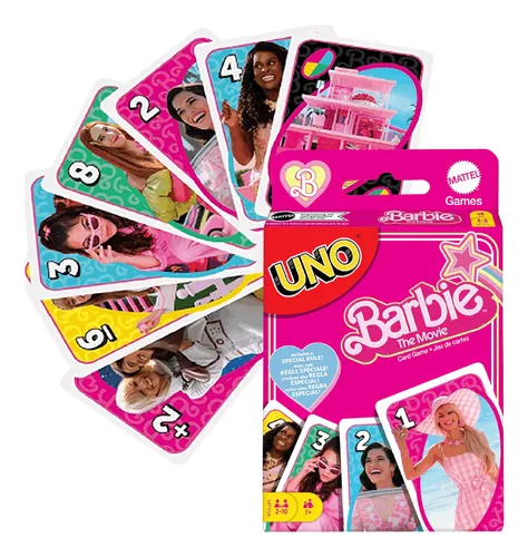 Jogo De Cartas - Uno - Barbie O Filme - Mattel