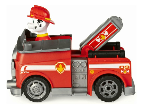Paw Patrol, Marshall Camión De Bomberos Con Mando A