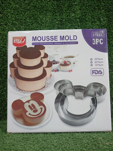 Set Cortadores En Forma De Mousse