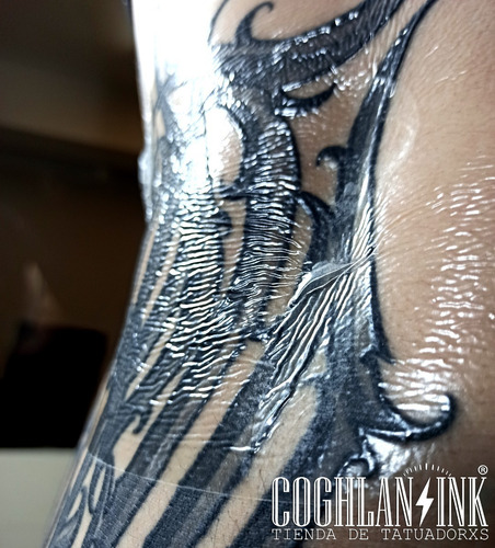 Imagen 10 de 10 de Parche Tattoo Curación Rápida 6x7cm Hipoalergic Caja X100uni