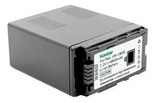 Bateria De Alta Capacidade Para Panasonic Kastar Vw-vbg6