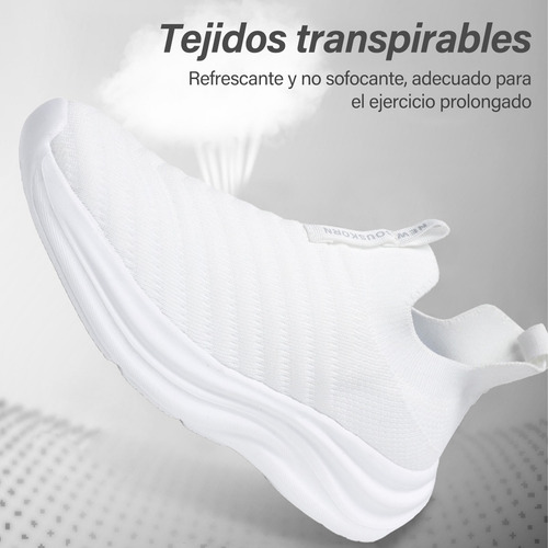 Zapatillas De Running Ligeras, Zapatillas Deportivas De Malla Transpirable, Para Mujer