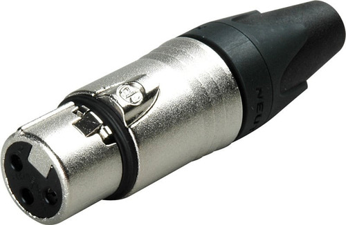 Conector Neutrik Canon Xlr Hembra Nc3fxx 3 Pin