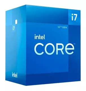 Procesador Intel Core I7-12700f, 1.60 / 4.90ghz, 25mb Smart