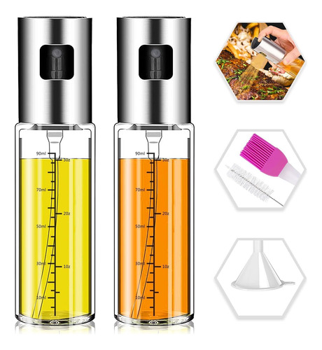Norbase Pulverizador De Aceite Para Cocinar, Botella De Spra