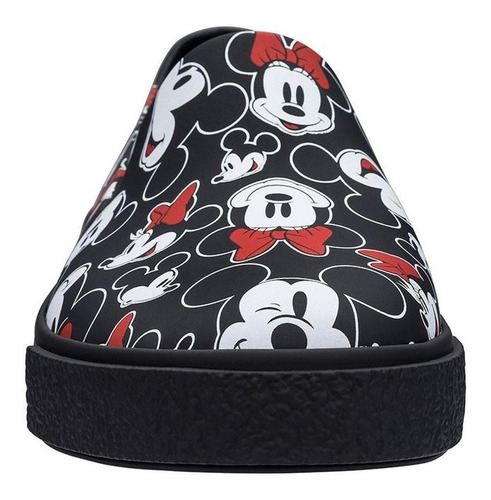 Melissa Ground + Mickey Preto / Branco / Vermelho Original
