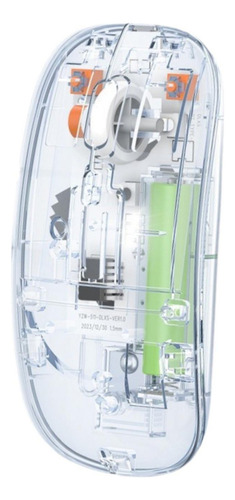 Lhc Mouse Transparente Com Dois Modos De Conexão, Mouse