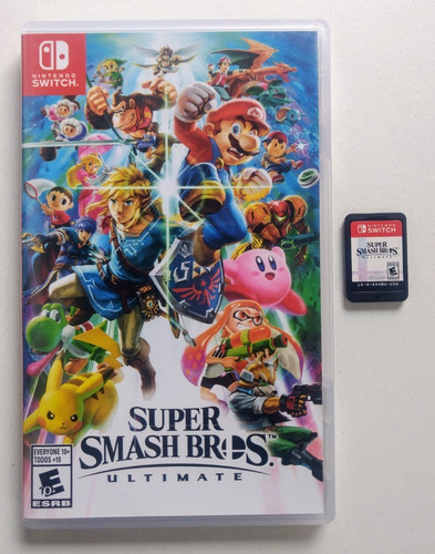 Super Smash Bros Ultimate Nintendo Switch Garantizado (Usado)