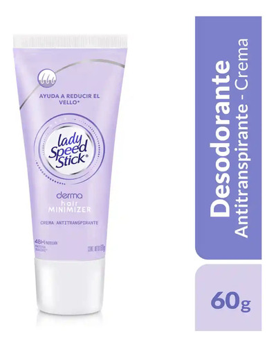 Desodorante Lady Speed Stick Derma Hair Minimizer En Crema 60G