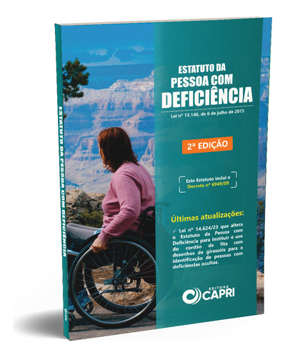 Estatuto Da Pessoa Com Deficiência, De Editora Capri. Editora Capri, Capa Mole, Edição 2 Em Português, 2023