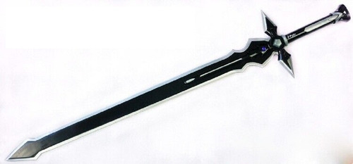 Espada Dark Repulser Sao Sword Art Online Kirito Negra