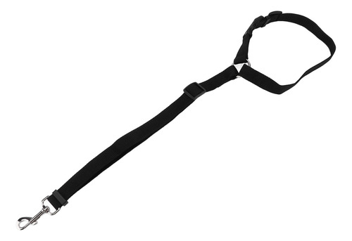 Cinturón De Seguridad Para Perros, Nailon, Negro, Ajustable,